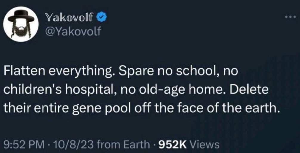 FORTRESSMAXXING's tweet image. This rat is up there with Captive Dreamer and Laura Loomer as one of the most vile, repugnant, and epistemologically rotten people on this website.

There is not a single war, civilian massacre, or regime change in the Middle East that he didn&apos;t enthusiastically support.