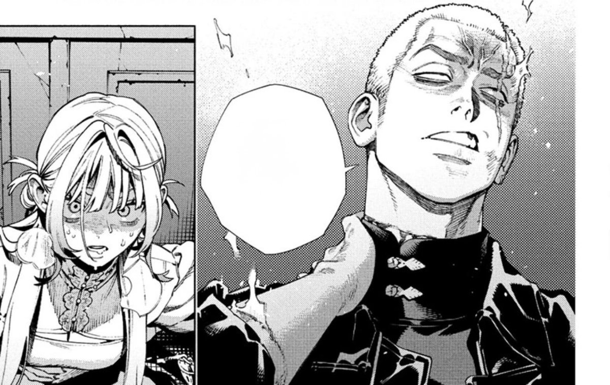 tw — manga vol. 5 spoilers, blood
mentioned about shizuka &amp; nei's family

เนตรสีพลอยสั่นไหว เหงื่อไหลท่วมกายจากความรู้สึกหนักอึ้งผสมปนเปไปความโกรธจนชาทั้งใบหน้า

กล้าดียังไง มาทำอะไรที่นี่ 

ชิซุกะ ? พี่—ผู้มีพระคุณ ชายคนนั้น ไม่สิ หมอนั่น คนที่ฆ่าครอบครัวของเธอไปเมื่อสิบปีก่อน