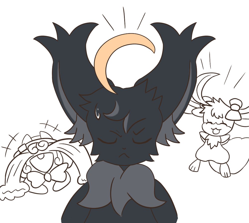 そんなわけで、アホ毛をつけてもらっちゃいました。
いくら似合わないからといって、ちぎっちゃダメだぞっ！