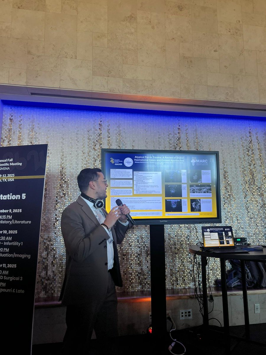 More action shots from #smsna2025 and <a href="/dayan_jacob/">Dayan Jacob</a> <a href="/gk_stefanos/">Stefanos Gkaliamoutsas</a> <a href="/ManchesterAndro/">Manchester Andrology Research Collaborative</a> <a href="/shariq_msr/">Shariq Rahemtoola</a> well done team 👏🏼👏🏼