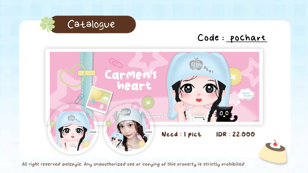 slepyie's tweet image. any repost will be appreciated
hii! aku mau open titipan (OPTIP) untuk katalog baru 'Pochart' 🪡🧸✨ dengan special price ^^
‼️Cek ALT dulu untuk terms &amp; conditions
#zonauang