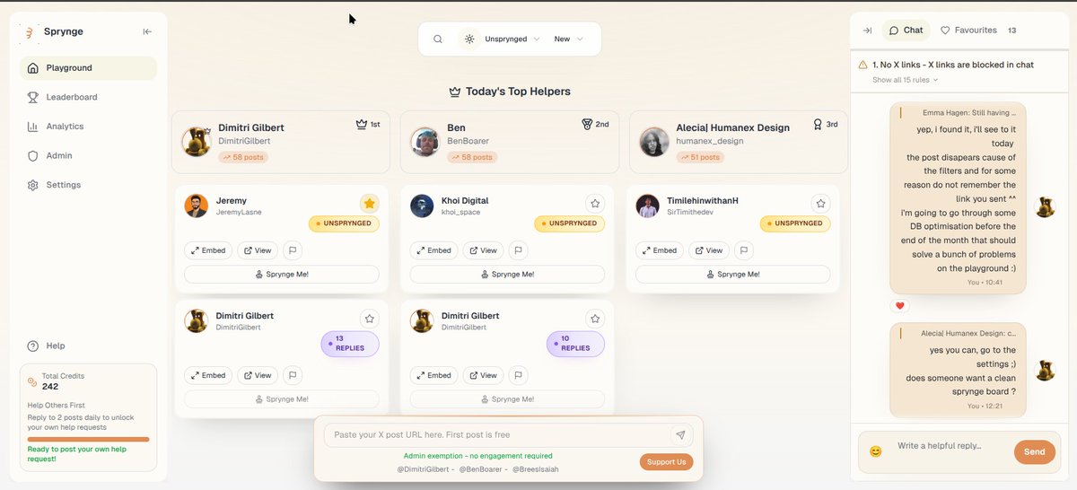 Sunday's are for resting (not !)

to make good on that, today I'm working on a web extension for sprynge !

I've done a couple of toy ones in the passed but this one will be linked to the site and all...

wish me luck !