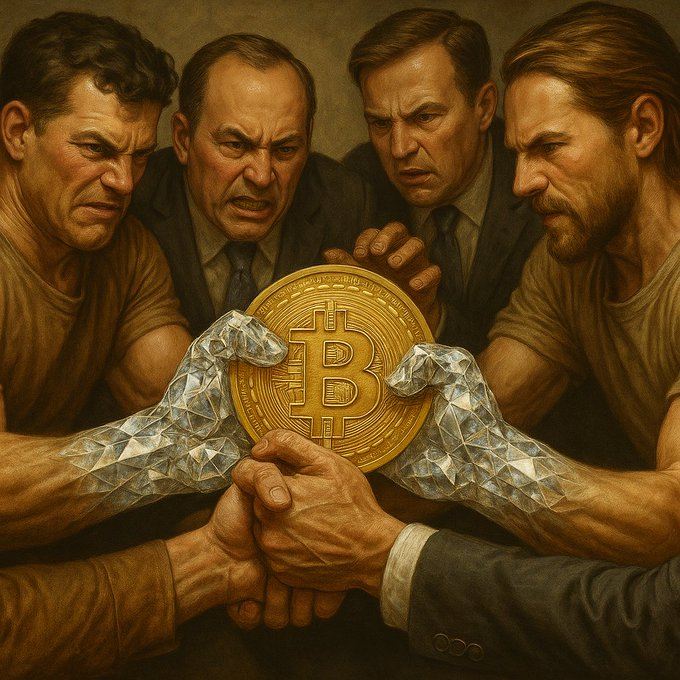 Don't let Wall Street shake you out of your #Bitcoin  position.