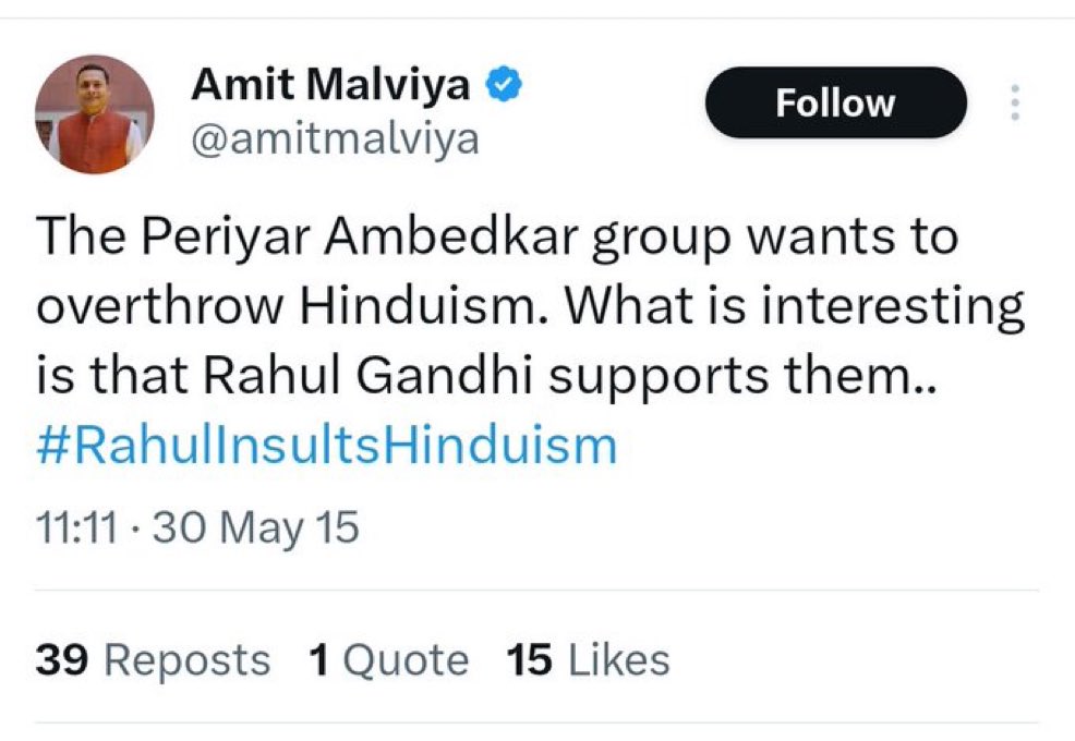 JaipurDialogues's tweet image. Well. Well. Well.
How the tables turn.