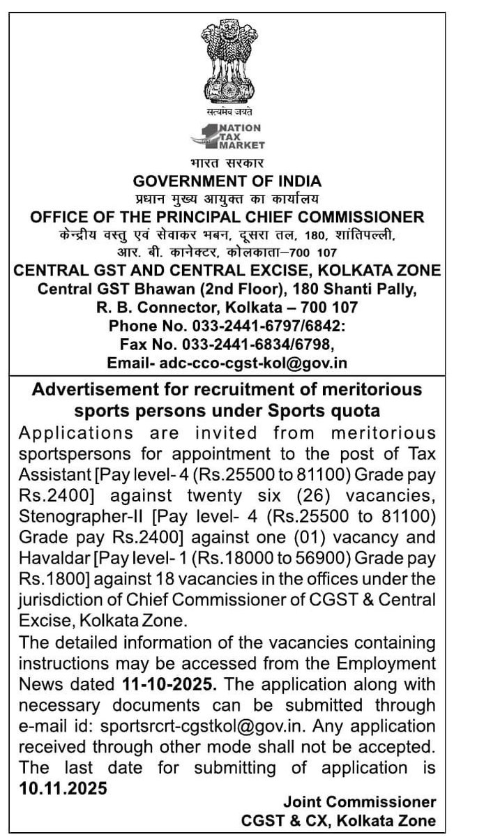 RBSINGHSJN's tweet image. Walk-in &amp;amp; Contract Jobs Alert!
Govt &amp;amp; Institutional openings – Healthcare, Education, Railways &amp;amp; More.
Apply now, don’t miss deadlines!
#Jobs #WalkInInterview #IndiaJobs #GovernmentJobs