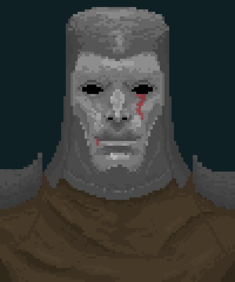 Official_Zuki's tweet image. これらのアート作品は「Blasphemous」というゲームから着想を得ています
#zuki #アート #pixelart