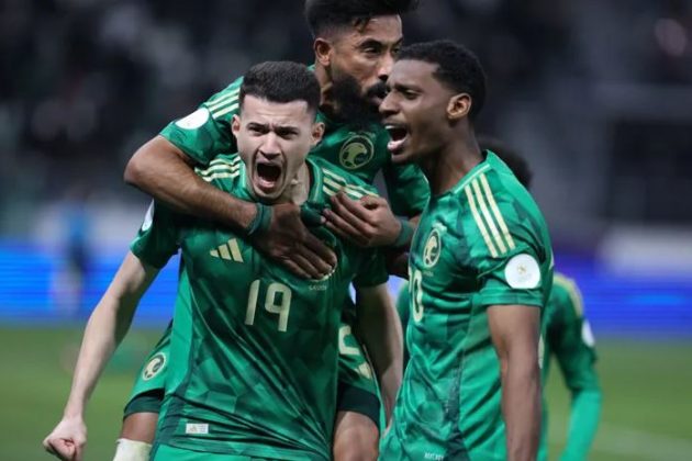 موعد مباراة السعودية والعراق والقنوات الناقلة 