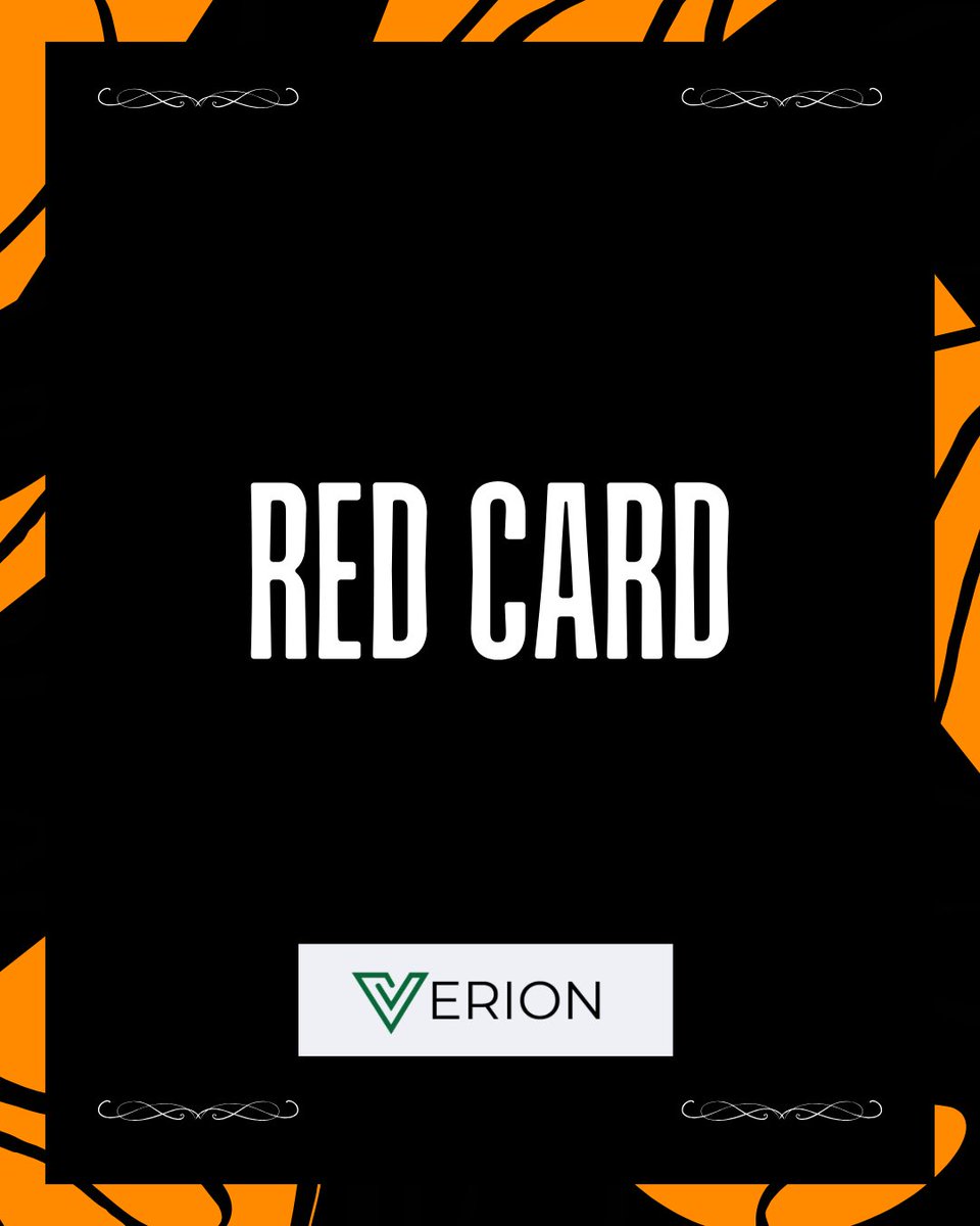 Charley Broux is SENT OFF!

🍊 4-3 🔵 | (58’)