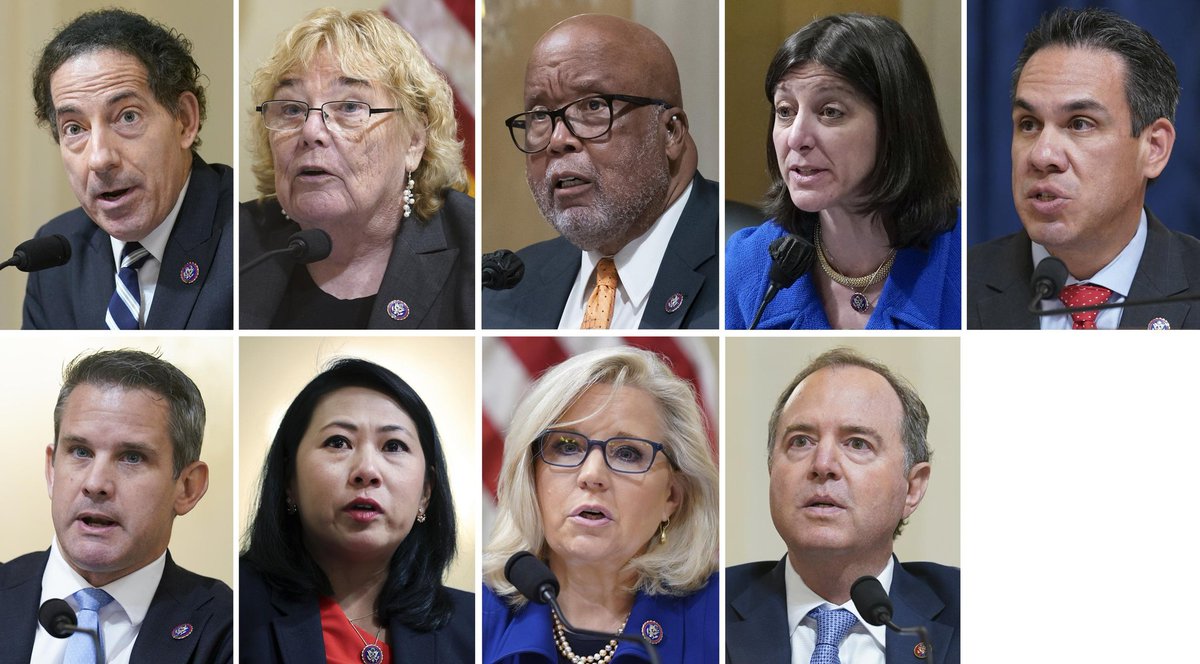 RealHickory's tweet image. Every last one of these traitors need to be prosecuted for the J6 scam, along with Nancy Pelosi and Chris Wray for orchestrating it!