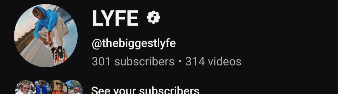 thebiggestlyfe's tweet image. 300 Subs...I&apos;m not planning on stopping anytime soon. You feel me?!