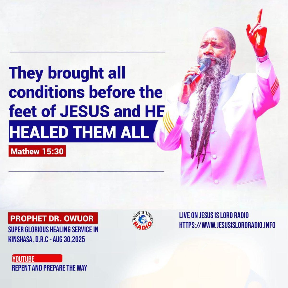 HumphreyAdenya's tweet image. BREAKING NEWS!
Two cripples have gotten up and walked away in Maputo!
Blind eyes have popped open!
A CRIPPLE HAS WALKED!
A CRIPPLE HAS WALKED!
A CRIPPLE HAS WALKED!
THE BLIND HAS SEEN!
THE BLIND HAS SEEN!
THE BLIND HAS SEEN!

Live:-
youtube.com/live/DEg-ZxbaX…

#HealingFromMozambique