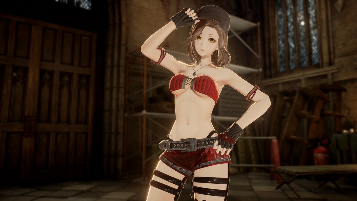 lorelei_07_RM's tweet image. #コードヴェイン
#CODEVEIN

義勇団で最年長のElizavetaさん。

以前にもスロット3の衣装を着させていますが、今回はスロット3とスロット5の組み合わせ衣装です。…
