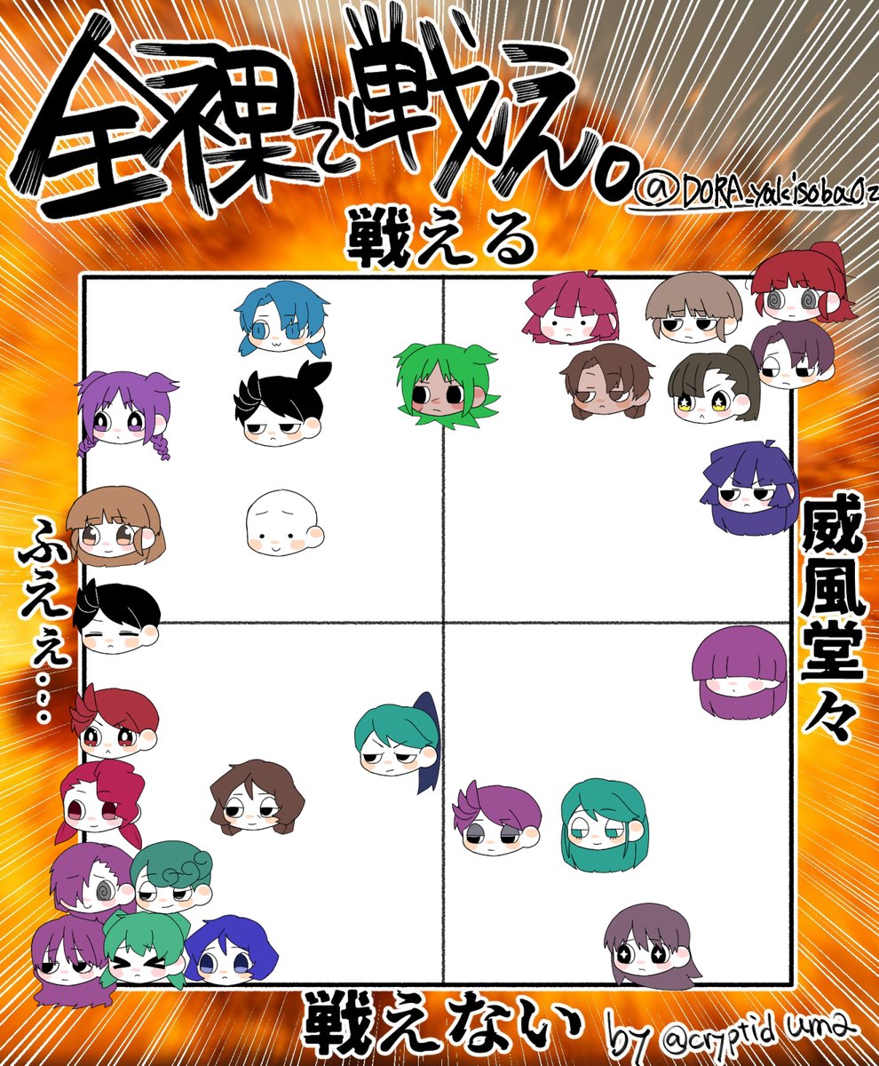 テンプレお借りしました
ミニ職員ある程度描いたらやってみたかった
こういうイメージ