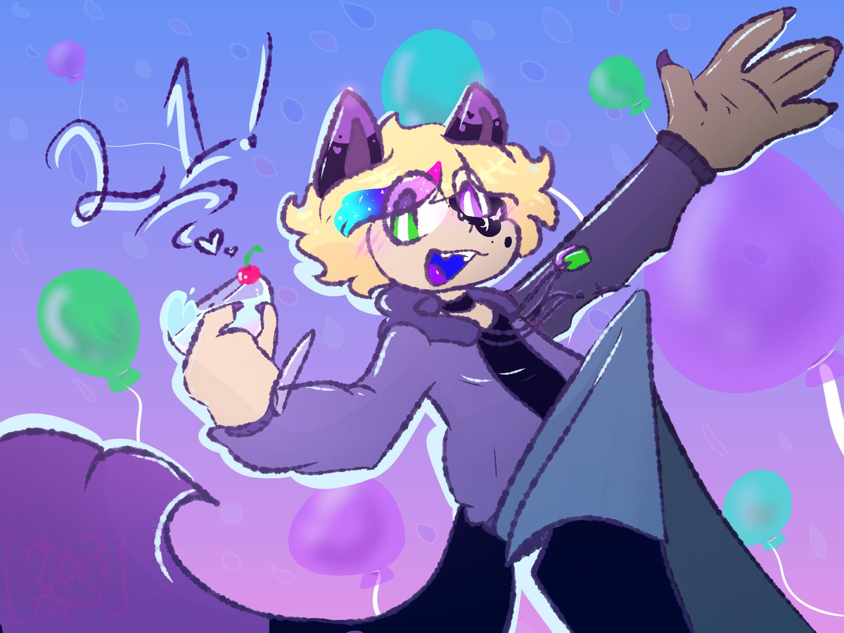 AstroArtical's tweet image. 21 Y'ALL!! I CAN LEGALLY DRINK NOW!! Y'ALL SO SCREWED!!
Tags;
#art #ocart #ibispaint #sona #birthday