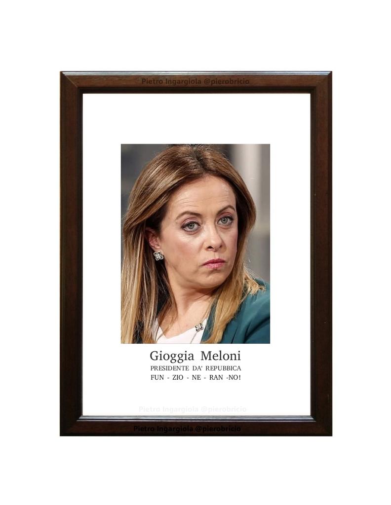 Mi resta solo un dubbio: il Quirinale sarà abbastanza grande per sistemarci tutti i suoi amici e parenti?

#MatteoPiantedosi #Meloni #PresidentedellaRepubblica