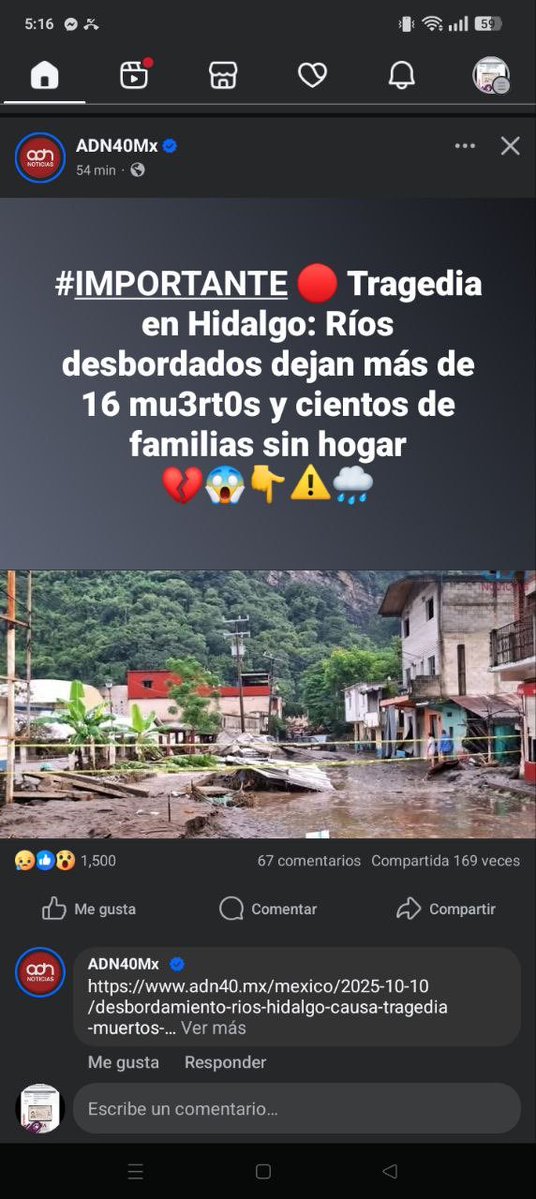 versuserwin's tweet image. en #Hidalgo tampoco se les alertó y no hubo evacuación