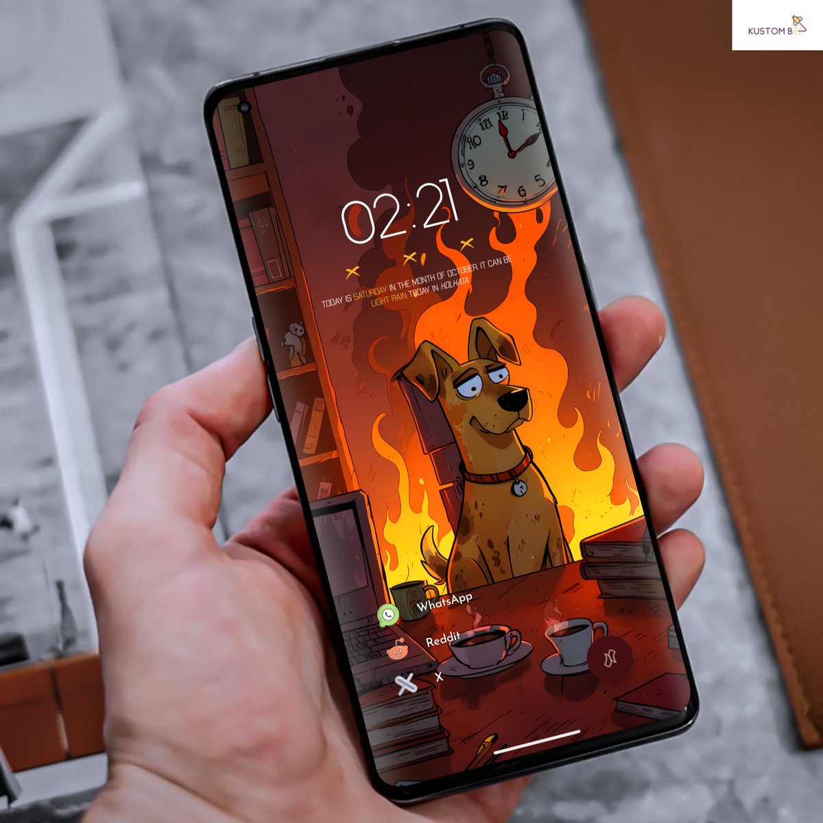 BeehomiX's tweet photo. #KustomBee
Setup - 752

Widget: Wigragit KWGT @BeehomieX @iammrbhaskar 
Launcher: Niagara Launcher @NiagaraLauncher 
Icon: Olympia Icon Pack @panoto_gomo 
Template: @andro_idfans,  @GhostGMB0
Wallpaper 👇 https://t.co/bluUZhW9CQ
