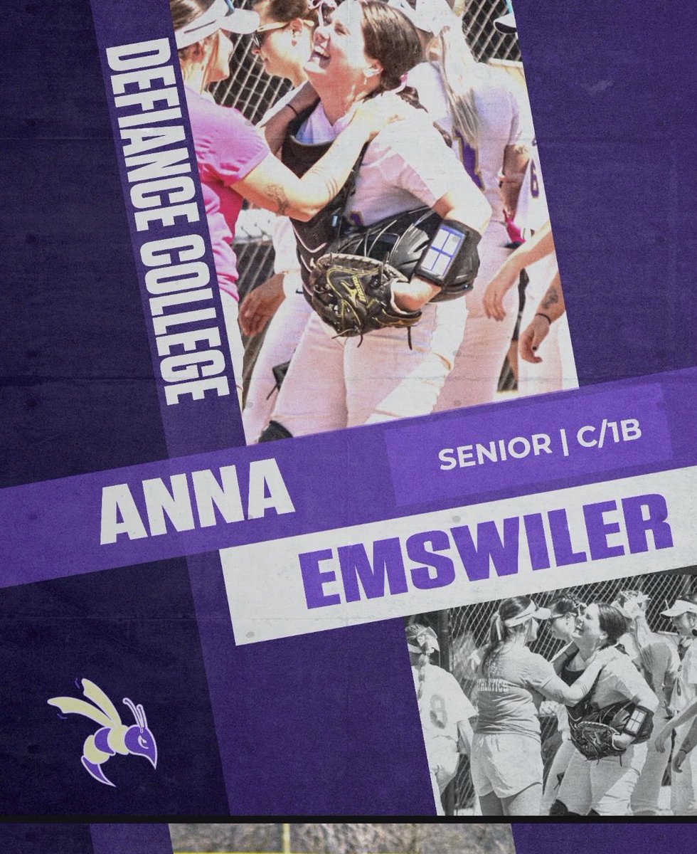 Say Hello to Anna Emswiler, starting off our first Senior Sunday 🥎 🎓

Hometown: Columbus, OH
Major: Exercise Science 
Emoji that describes Anna’s personality: 😴