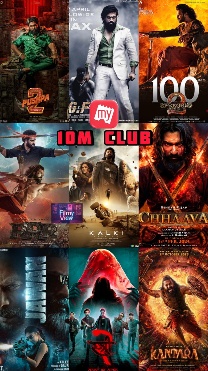 filmy_view's tweet image. 𝗕𝗼𝗼𝗸𝗠𝘆𝗦𝗵𝗼𝘄 𝟭𝟬𝗠 🎟️ 𝗖𝗹𝘂𝗯 💥💥

#KantaraChapter1 ✔️