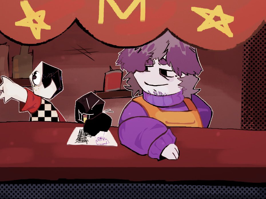 Ramb the best uncle.
#DELTARUNE #Ramb #polymikes #fankid