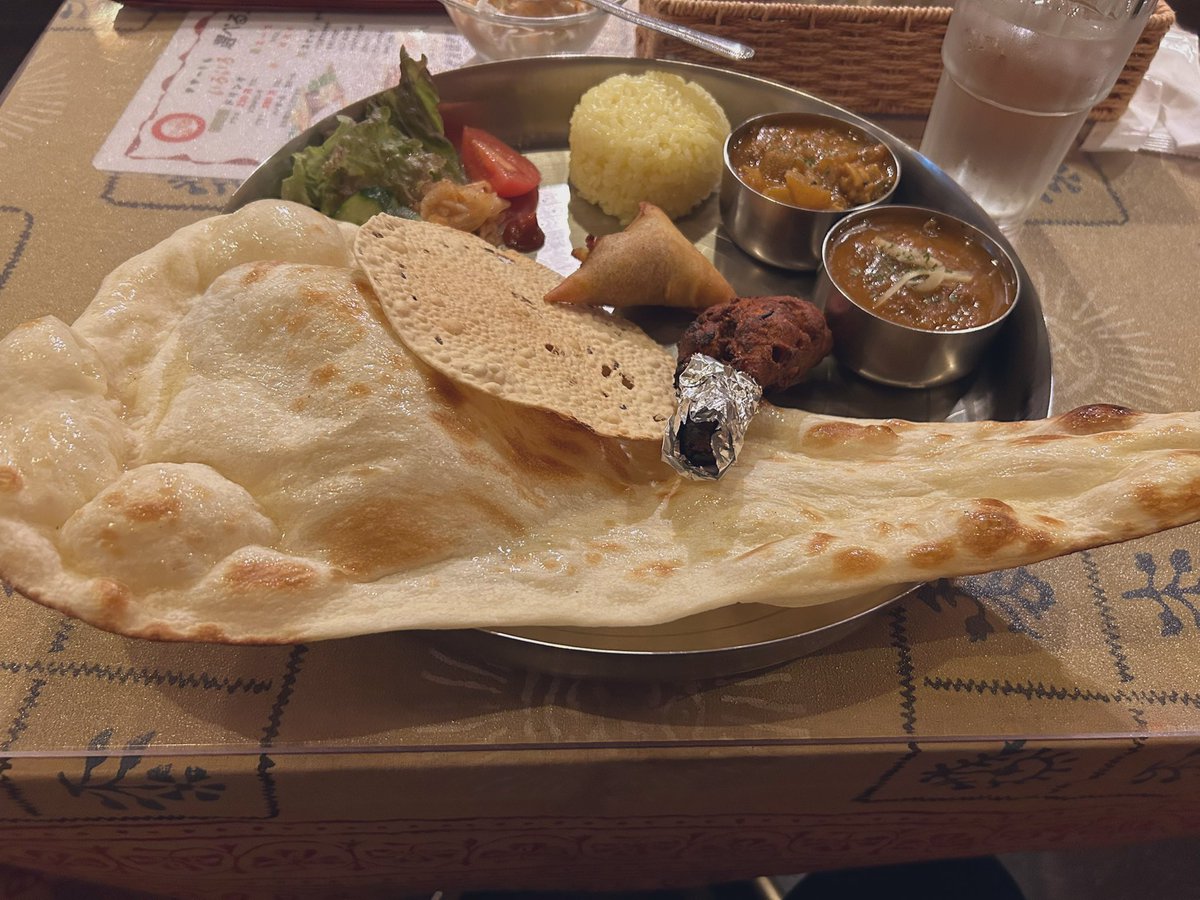 推し店にてカレー🍛🍛🍛🍛
#カレー