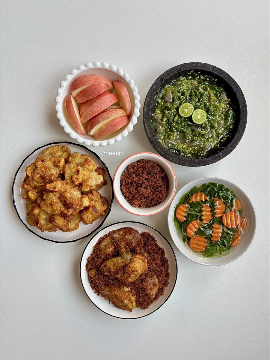 Indonesian lunch (not on special occasions!)