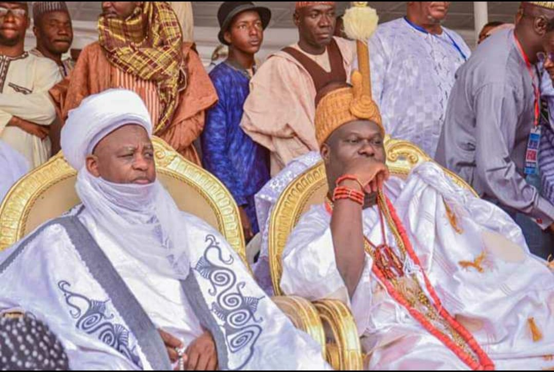 As history tells it, the Ooni of Ife is a descendant of slaves and has no familial link to Oduduwa. In the same vein, the Sultan of Sokoto is not indigenous to Nigeria, he only forcefully took over the Hausa people. Hence, both of these entities are considered illegitimate.