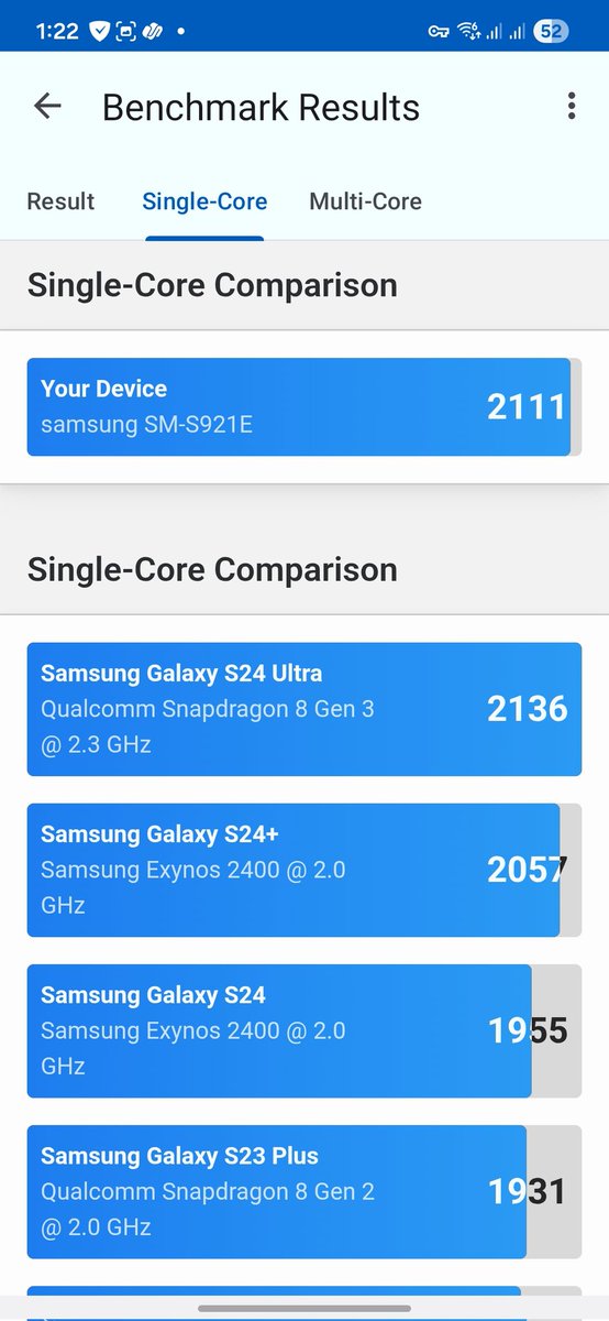 TheManInBlackZ's tweet image. Youre device is too powerful...#S24 ....never seen that before #benchmarks #snapdragon