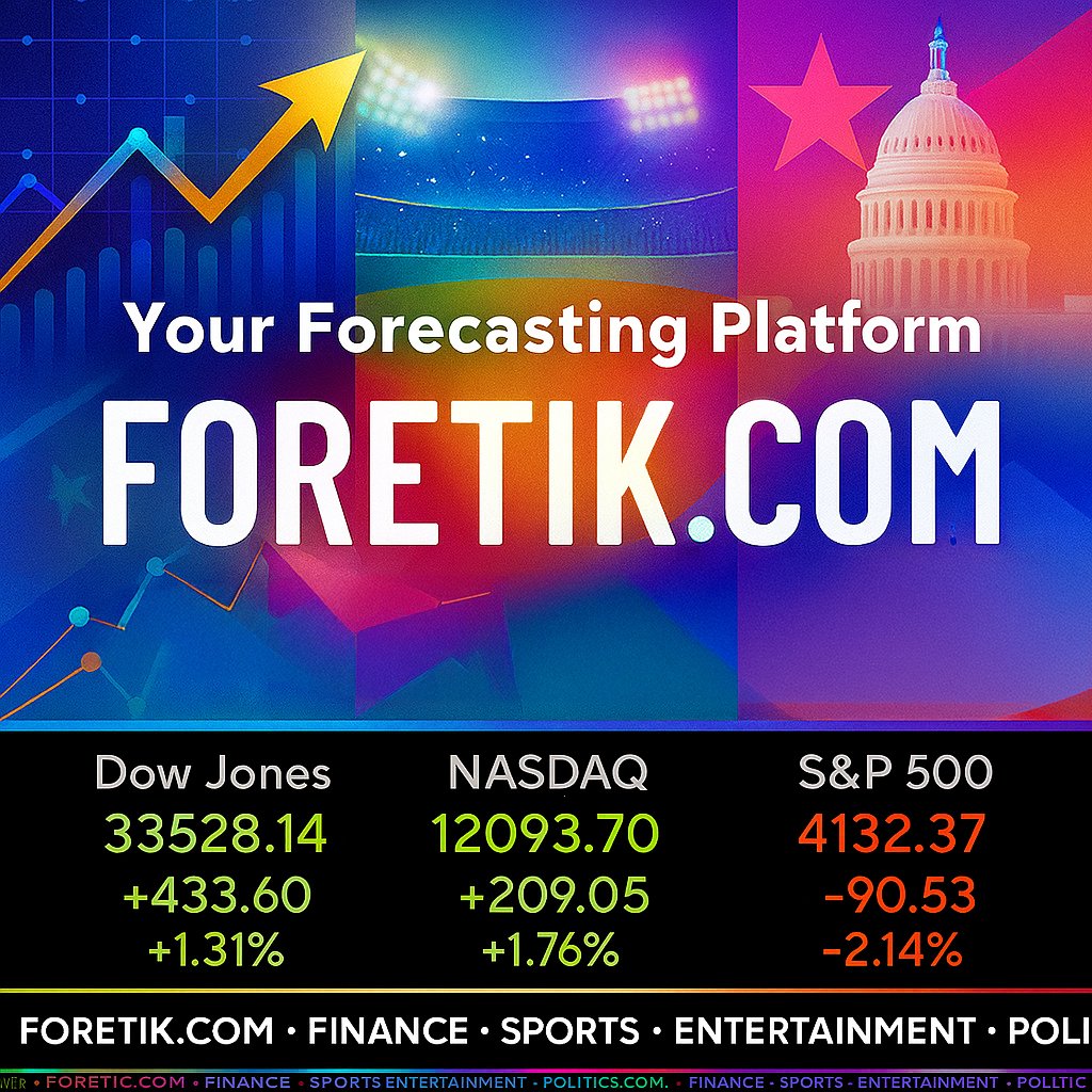 I was chatting with Grok last night about the predictions market, and was trying out various domain names so as to have a stake in this space.

In the end one name stood out - Foretik .com which combines forecasting with an odds and stocks ticker. 

It's also short, punchy,