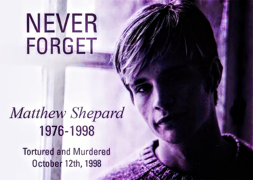 antinousgaygod's tweet photo. 🪷 #NeverForget! On 6 Oct 1998 #MatthewShepard was brutally assaulted in a homophobic hate crime attack in Wyoming that shocked and galvanized our world. On 12 Oct 1998 he succumbed to his horrific injuries. He is a martyr saint of #Antinous! More: https://t.co/Y3TU6SmrDr 🪷 https://t.co/HiVERerFaW