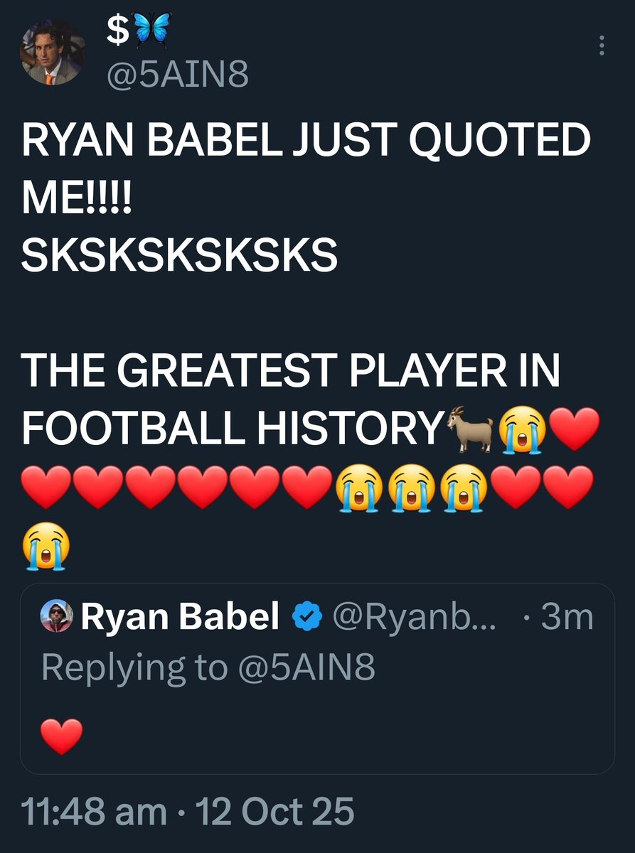 5AIN8's tweet image. If your club legend never reply your tweet before, you no suppose follow us see tomorrow!!!