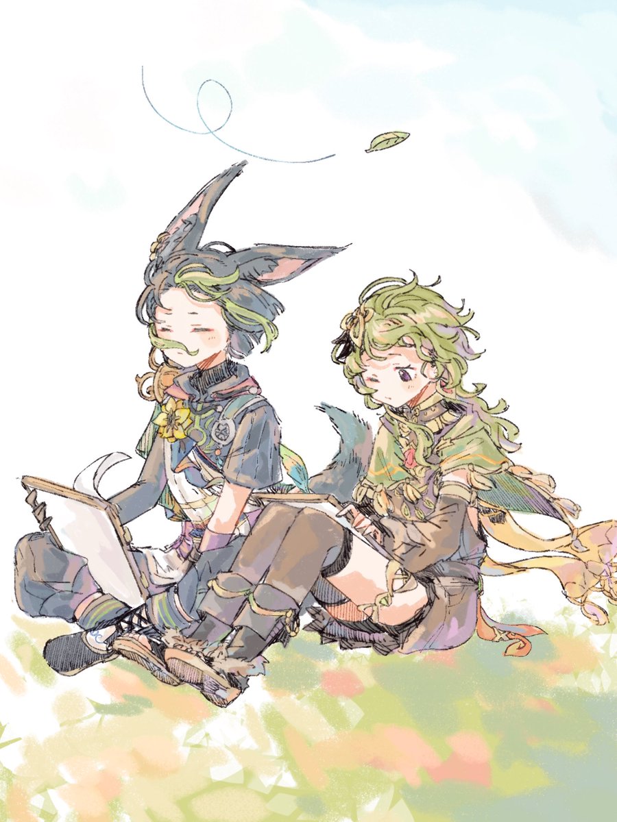 たぶんスケッチしてる