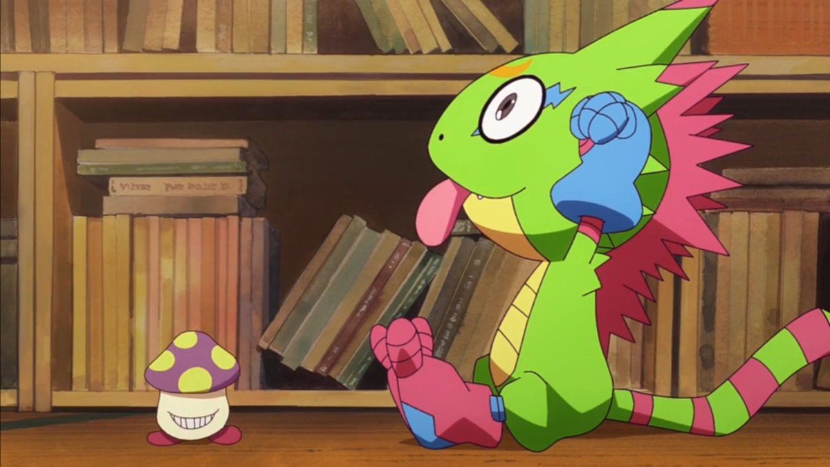 RyutaSchiffer's tweet image. Les Gekkomon face 
#Digimon
