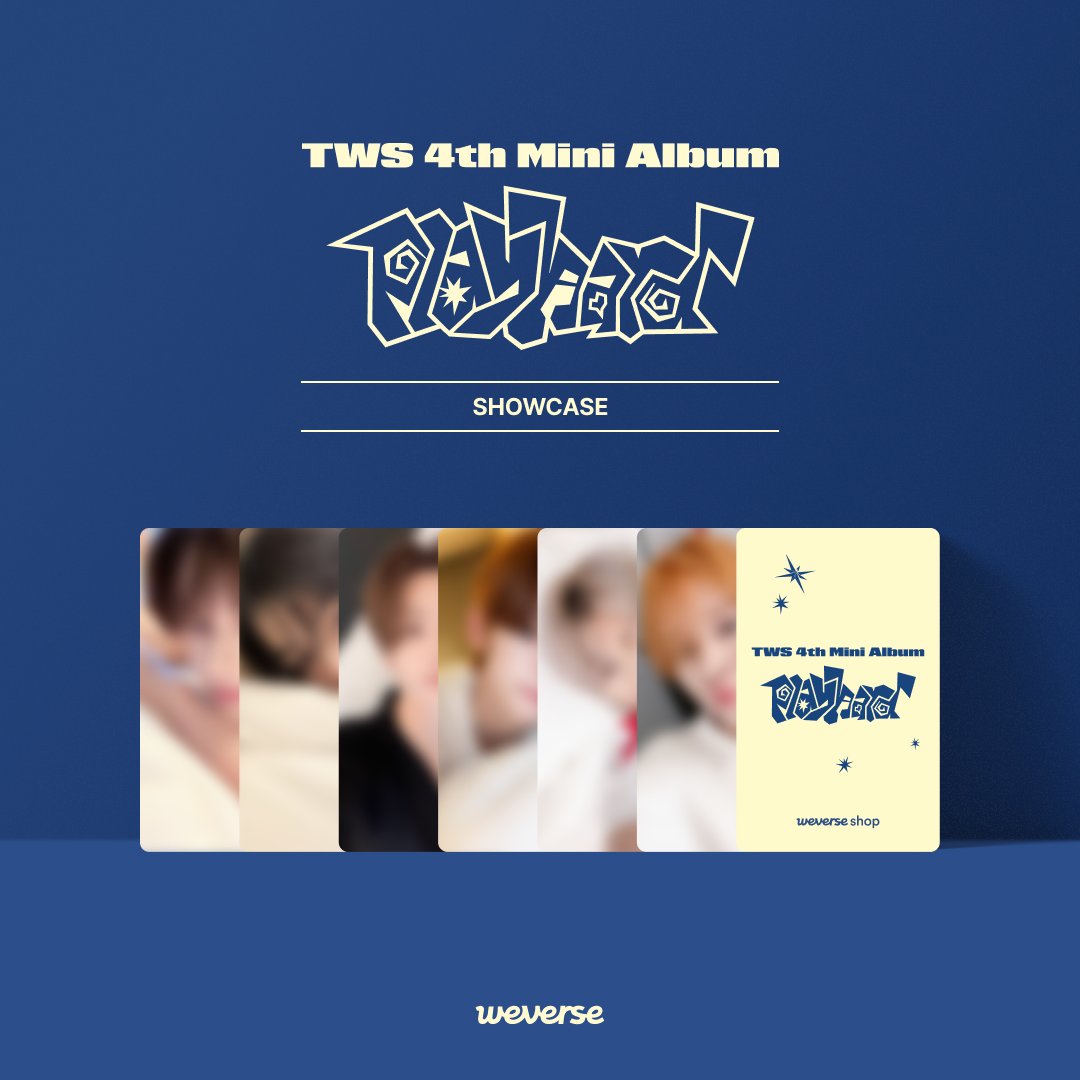 Weverse_LIVE] TWS Comeback Showcase 'play hard' TWSが4th Mini