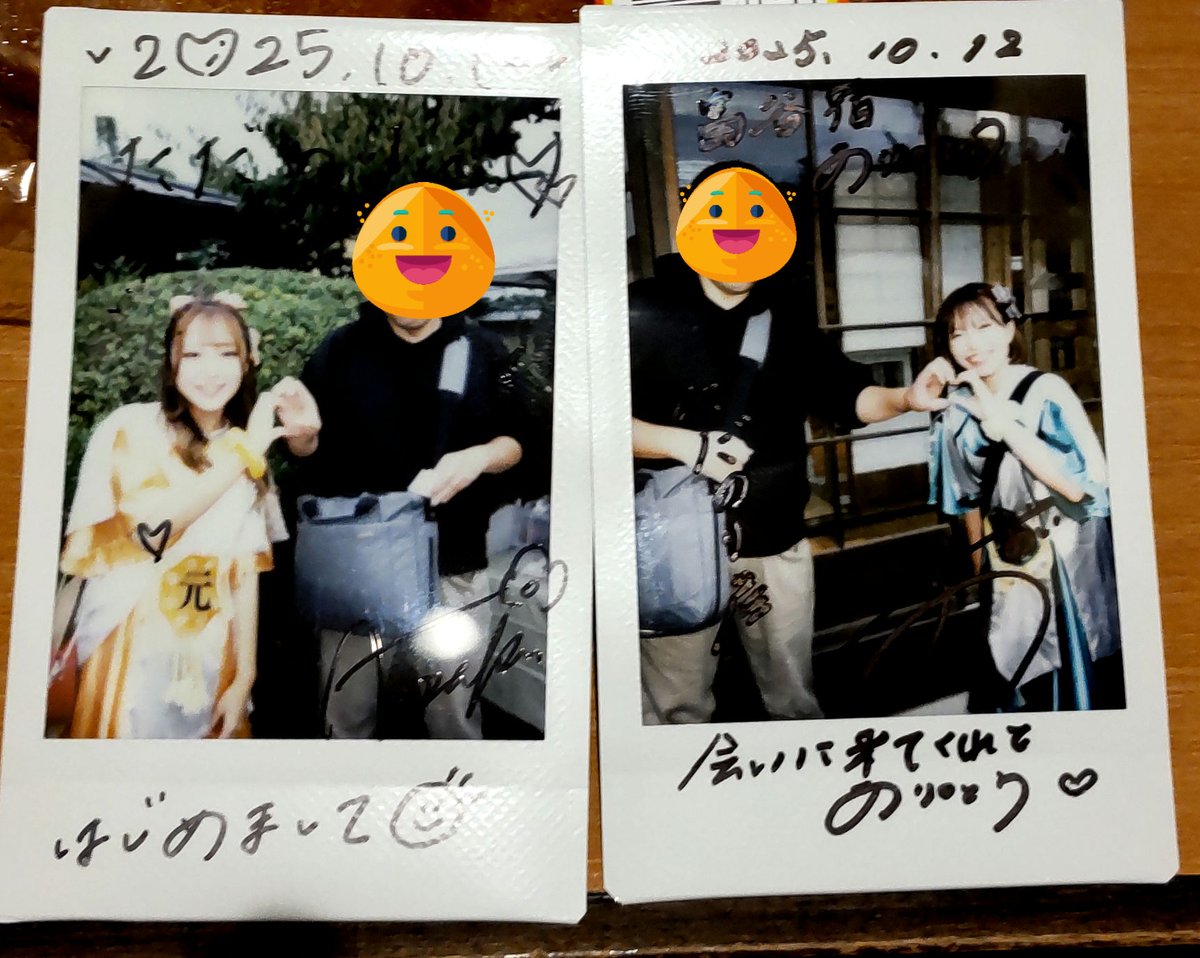 けっぱって東北特典会 サインチェキ 今日は咲ちゃんとあおいちゃん