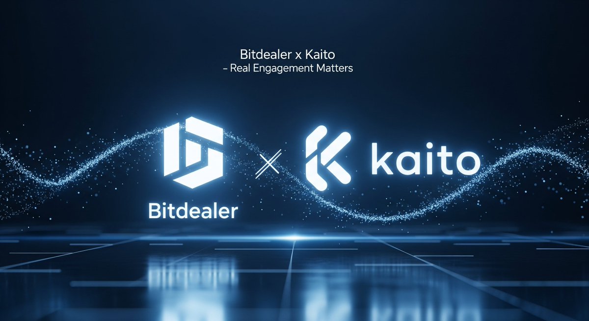 IChocoMoco's tweet image. Bitdealer x Kaito: The New Standard for Real Engagement 🎯

Web3 doesn’t need more noise — it needs better conversations. That’s exactly what @bitdealernet and @KaitoAI are building together.

This collaboration isn’t about farming likes or chasing leaderboards. It’s about…