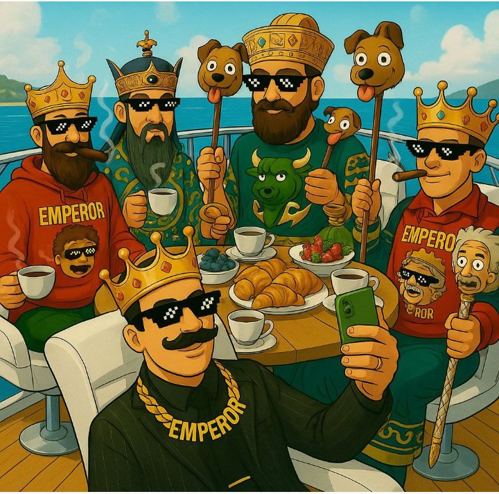 Saxibobo0509's tweet image. We rise above all 
We don&apos;t rug
$IMPERIUM does not fall
@Emperor_coinsol is here