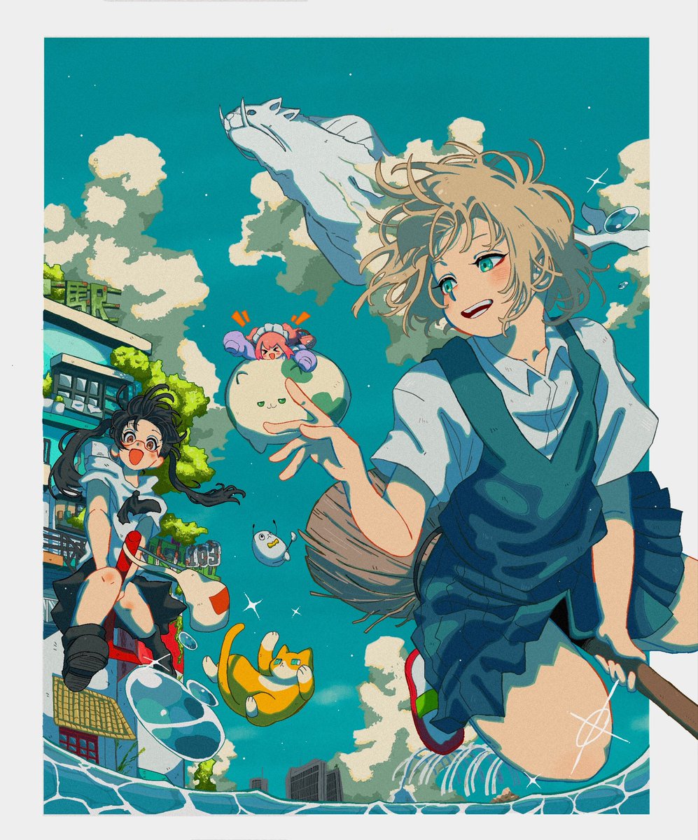 2codaze's tweet image. #絵描きさんと繫がりたい 
 #三連休はフォロワーさんが増えるらしい
FA中心でたまに創作描いてます！
よろしくお願いします🐇