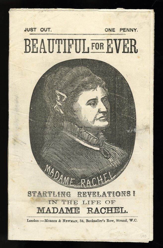 #OnThisDay, 12 Oct 1880, Sarah Rachel Levison — Madame Rachel — died in Woking jail. Once London’s most notorious beautician, she sold cosmetics, promising clients they’d be “Beautiful for Ever.” Twice jailed for fraud, she rests in an unmarked grave at Willesden Jewish Cemetery.