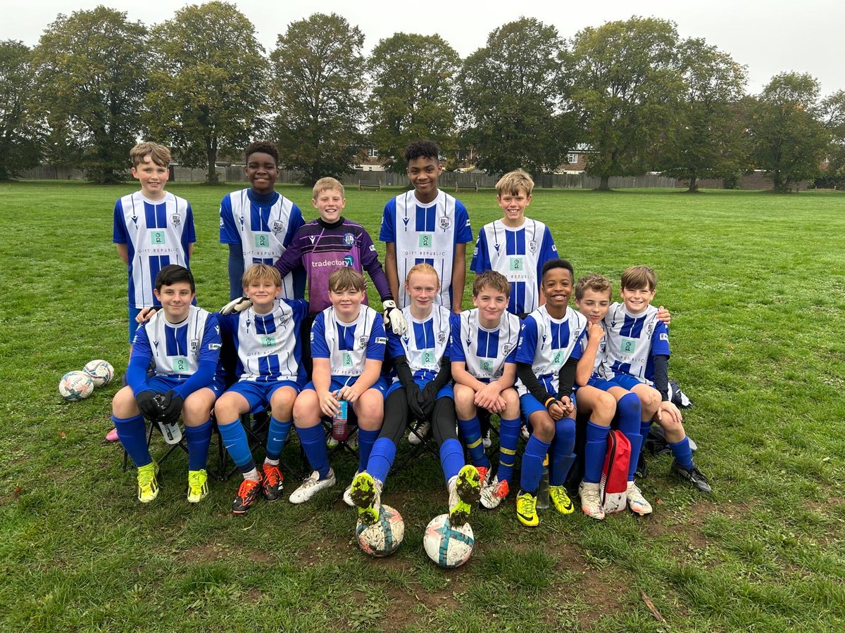 8-0 win for the U13s this morning! A great performance including 5 goals for Aiden on his debut and a player of the match performance from our GK. #stedmundsfc