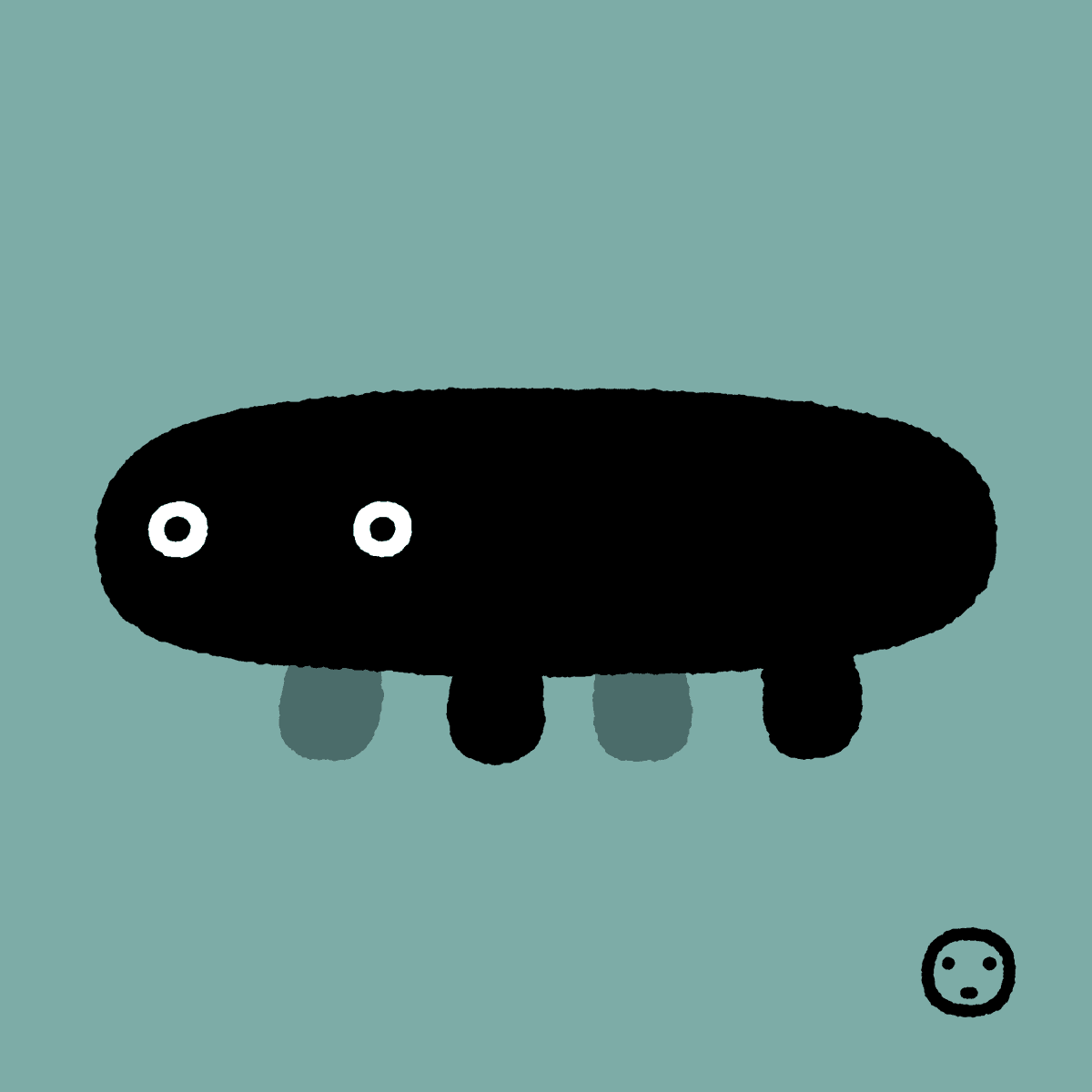 mitchikeuchi's tweet image. ハンザキのような謎のいきもの
#procreate #illustration #design