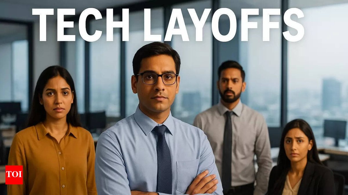 TechStoryin's tweet image. Silent #layoffs are surging in India’s tech sector- over 50,000 jobs impacted in 2025, with many employees being edged out without formal announcements.