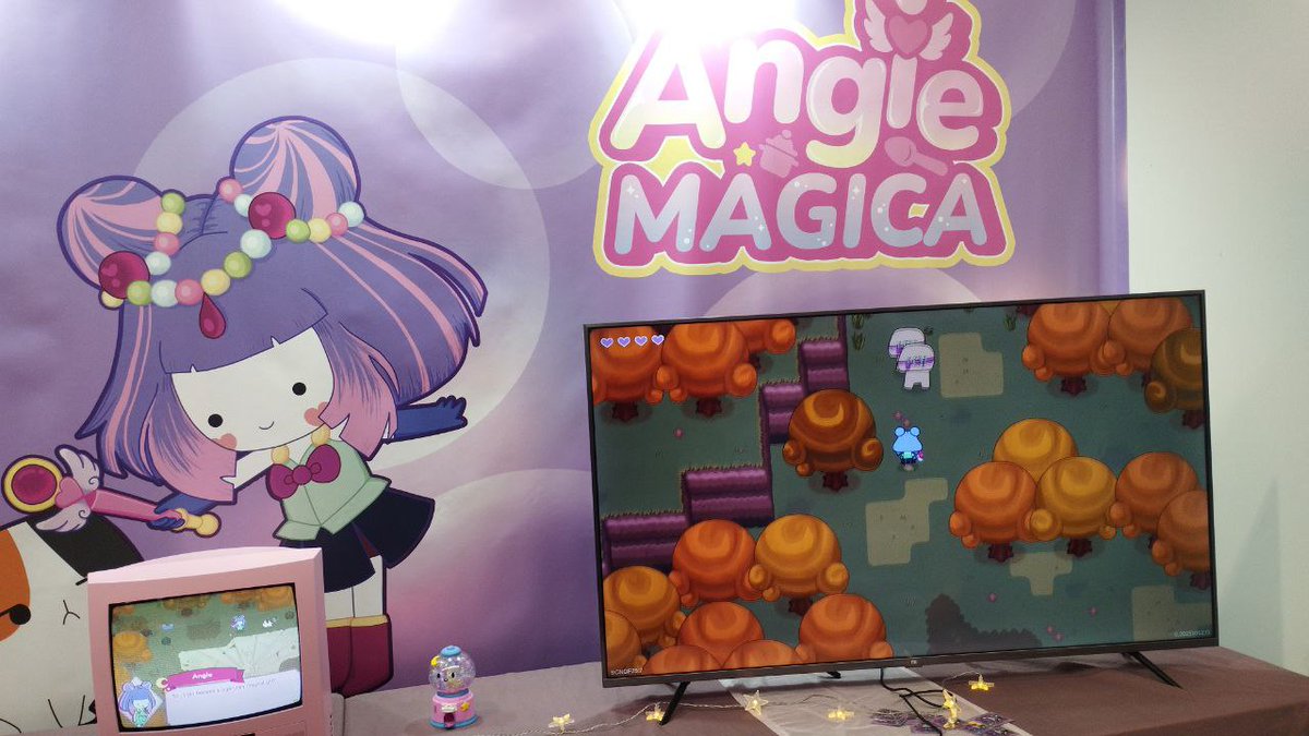 nnintendoaccion's tweet image. ¡Vamos con el tercer día de la @IndieDevDay en @bcngamefest!

¡Por aquí tenemos Angie Magica, de @MangoProtocol!

#indiedevday #bcngamefest #nintendo #nintendoswitch #switch #indie #nintendoaccion