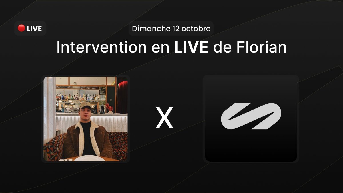 Ce soir, on accueille en LIVE un homme de l’ombre 👽

Florian est spécialisé dans la fashion féminine sur le marché français.

Son parcours en quelques chiffres :
• 3 500 € de capital de départ
• +18 M€ de chiffre d’affaires sur les 5 dernières années
• Une brand établie sur