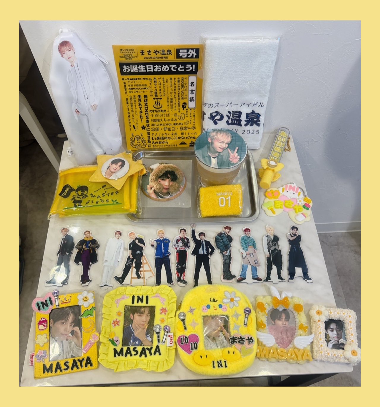 INI メッセージカード INI XQUARE 木村柾哉&ケミトレカ&メッセージカード INI 木村柾哉