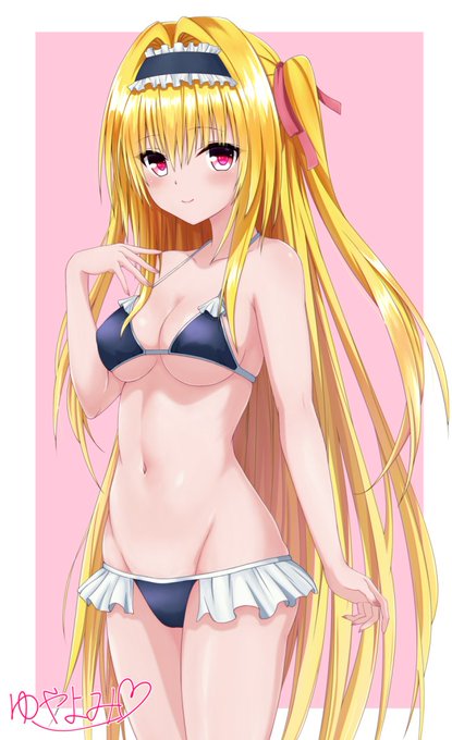 #三連休はフォロワーさんが増えるらしい 
水着メイドヤミちゃん(^^♪ 