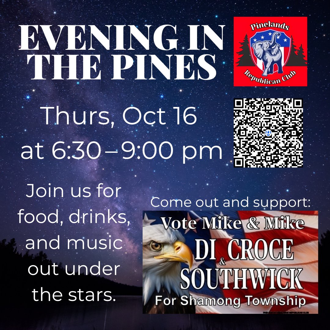 ClubPinelands's tweet image. Come out &amp;amp; Join the fight, Can't make it every $5 helps keep the club going. #TurnNJRed  #NowistheTime #VoteRed #sundayvibes #EveninginthePines secure.anedot.com/pinelands-repu…