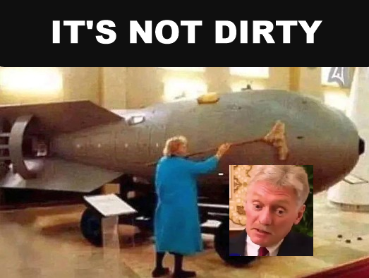 Pis'kow (russia) again talks about DIRTY B_O_M_B, it's cleaned daily by Baba Galya