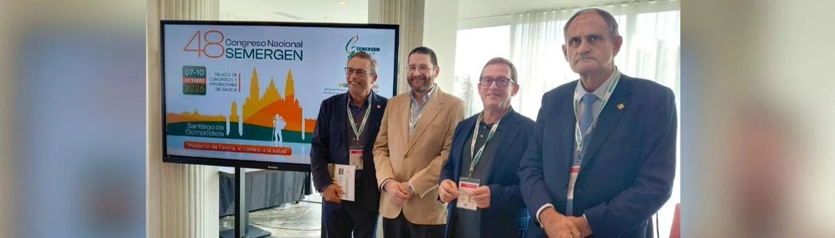 SEMERGENap's tweet image. 📣Santiago de Compostela, próxima sede del Congreso Nacional de SEMERGEN 
La 48 edición de esta cita clave de la medicina de Atención Primaria tendrá lugar entre el 7 y el 10 de octubre de 2026.
medicinaresponsable.com/atencion-prima…
#SEMERGEN25 #MFyC