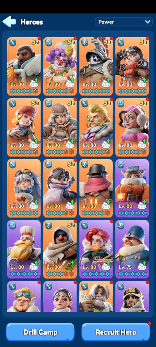 tyongfnttt's tweet photo. WTS whiteout survival WOS account 

12xx state, Furnace 6, 271m power 14m kills, 18 SSR heroes, 3 max SSR heroes, 2 red gear heroes, 200k+ gems, 15 TPS

Price offer start 200$, payment IDR or PayPal 

#wts #WTB #game #zonauang #zonajajan️️ #zonabu #sell #sale #WANTTOSELL https://t.co/yz4xItiOcj